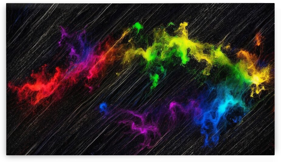 Chaotic Rainbows Even in Chaos there is Beauty  12 by The Mabazza Foundation 