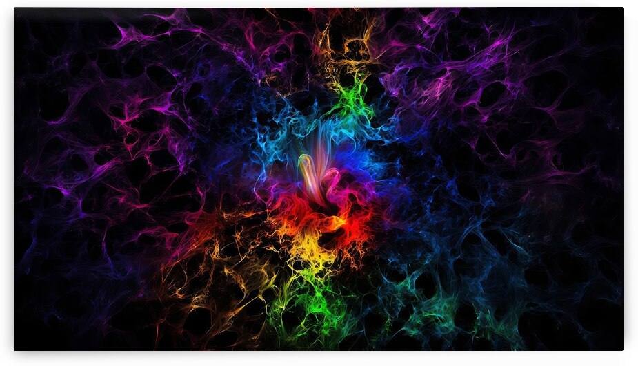 Chaotic Rainbows Even in Chaos there is Beauty  14 by The Mabazza Foundation 