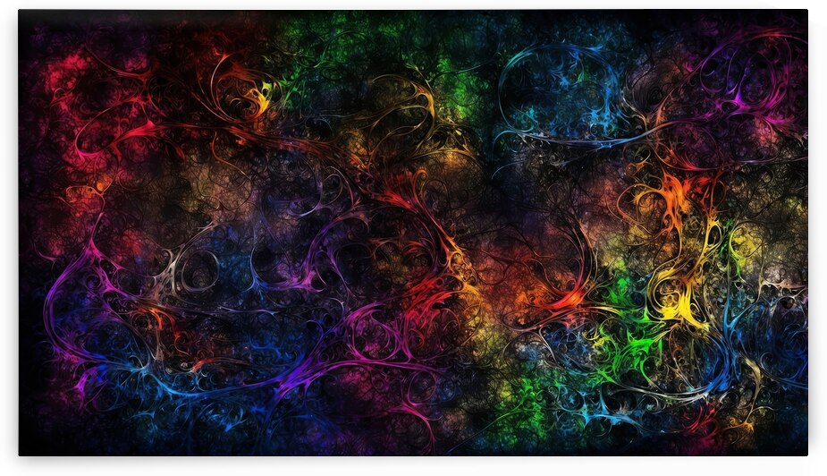 Chaotic Rainbows Even in Chaos there is Beauty  15 by The Mabazza Foundation 