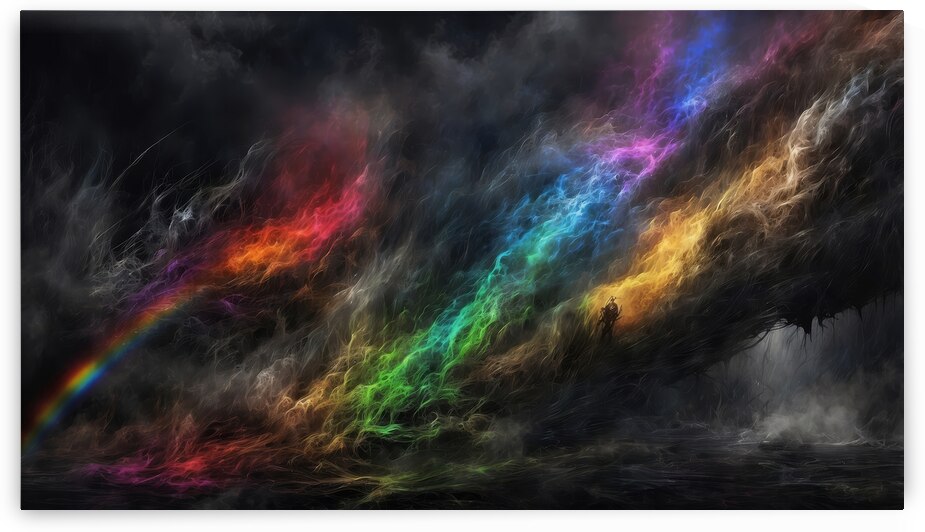 Chaotic Rainbows Even in Chaos there is Beauty  16 by The Mabazza Foundation 