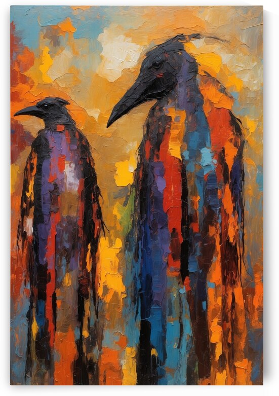 The Crows in Coats  1 by The Mabazza Foundation 