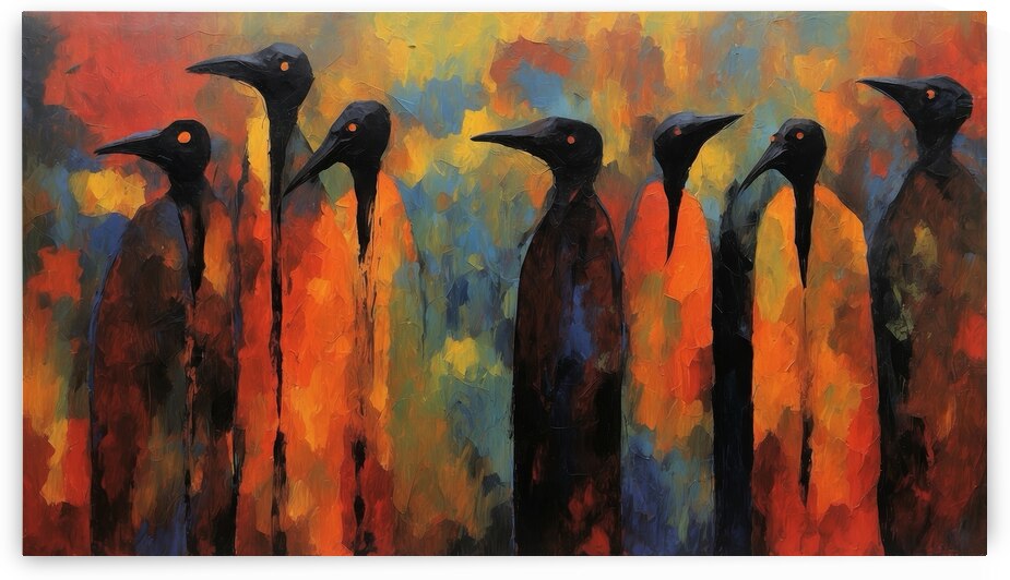 The Crows in Coats  3 by The Mabazza Foundation 