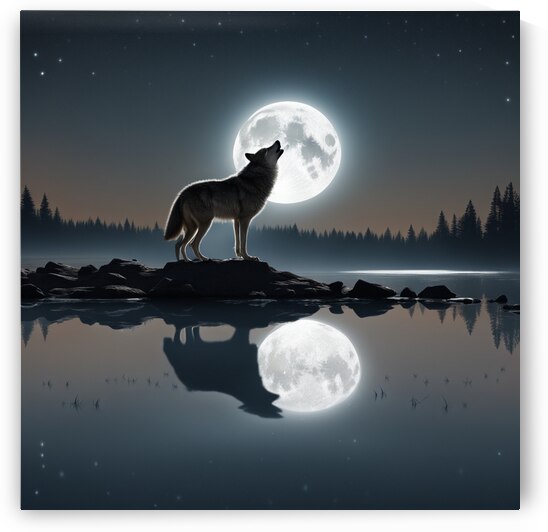 Under the moonlit sky by Aman Sharma