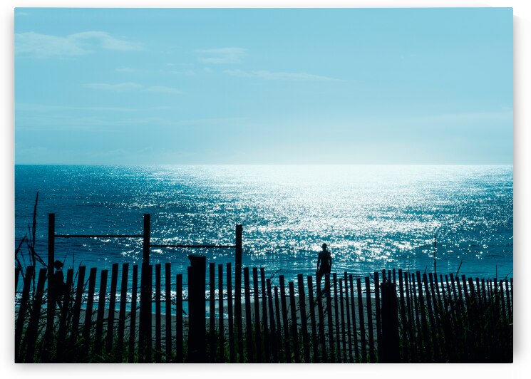 Blue Blue Atlantic Dewey Beach Delaware by Jason Fink