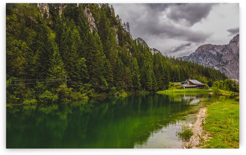 Toblach Hohlenstein Valley Durrensee  by Norma Brandsberg Photography
