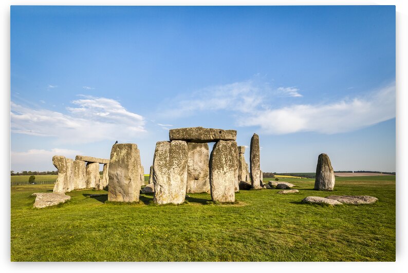 Spring Evening at Stonehenge by Travelling Light