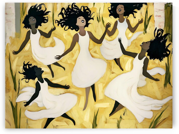 Black Girls DancingJoyously by Travelling Light