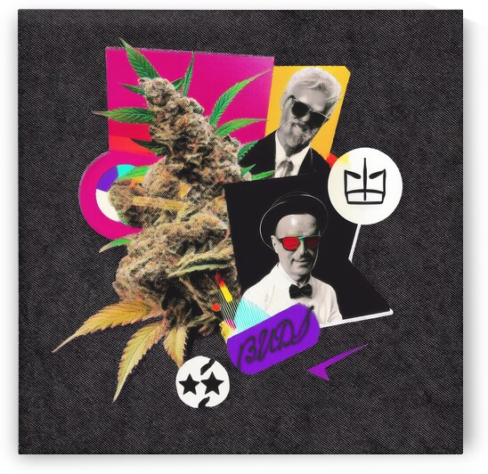 Pop Art Hemp Buds by Art by Josh