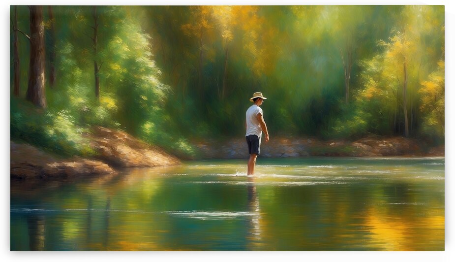 Solitude at the Lake Romantic Period  4 by The Mabazza Foundation 