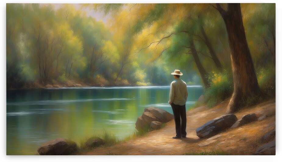 Solitude at the Lake Romantic Period  6 by The Mabazza Foundation 