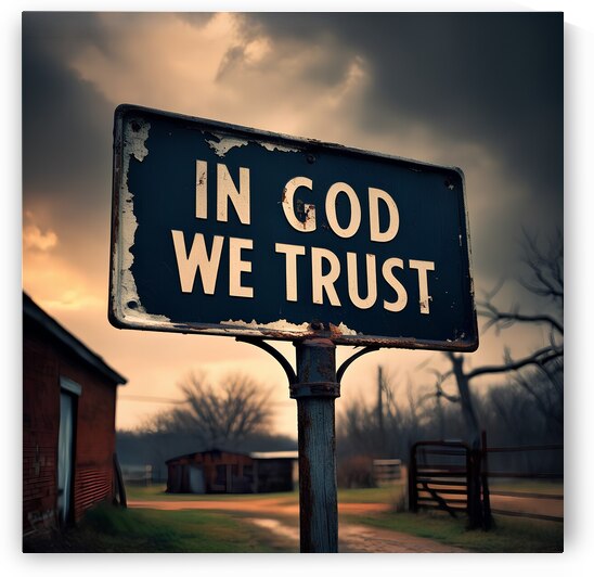 in god we trust by mohamed gaber