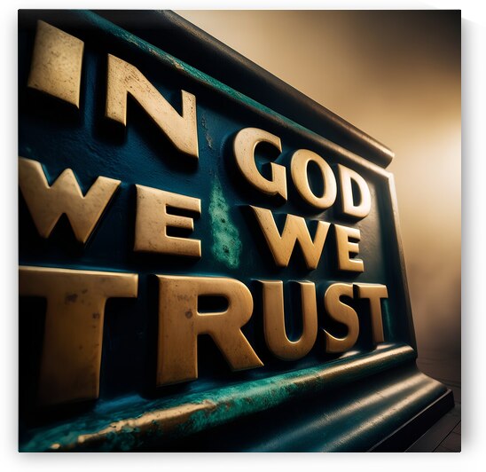 in god we trust by mohamed gaber