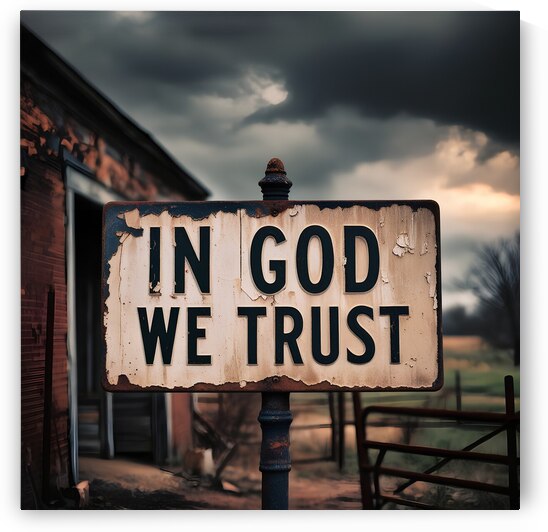 in god we trust by mohamed gaber