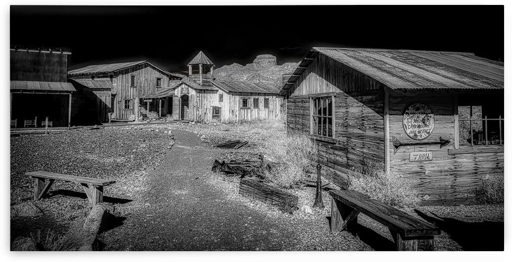 Bell Tower Echoes in a Ghostly Street by Dream World Images