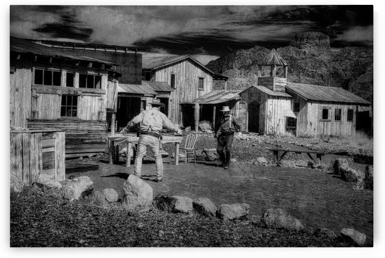 Cowboys in the Clouds of Time by Dream World Images
