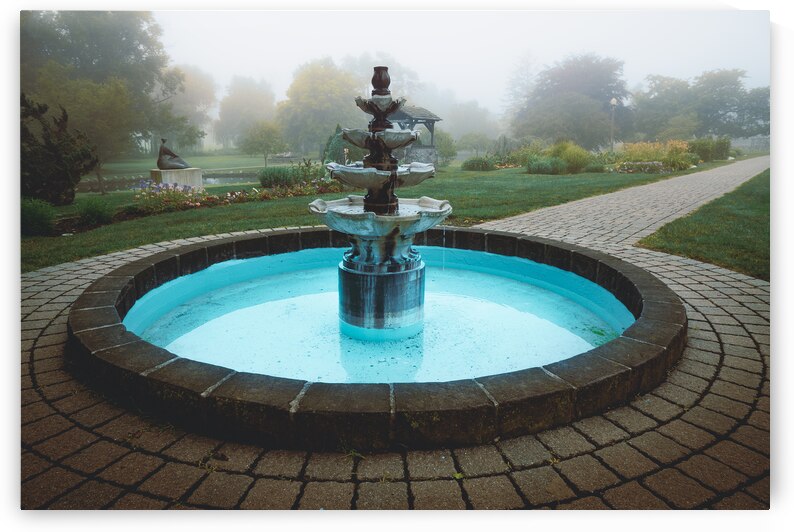 Allentown Rose Gardens Water Fountain by Jason Fink