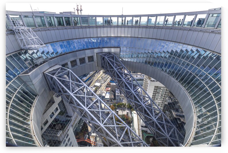 umeda sky building in osaka by Gualtiero Boffi