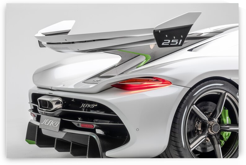 Koenigsegg Jesko Automotive Print by Conceptual Photography