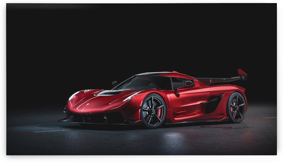 Koenigsegg Jesko Automotive Print by Conceptual Photography