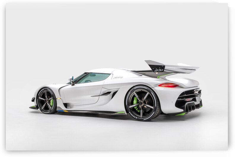 Koenigsegg Jesko Automotive Print by Conceptual Photography