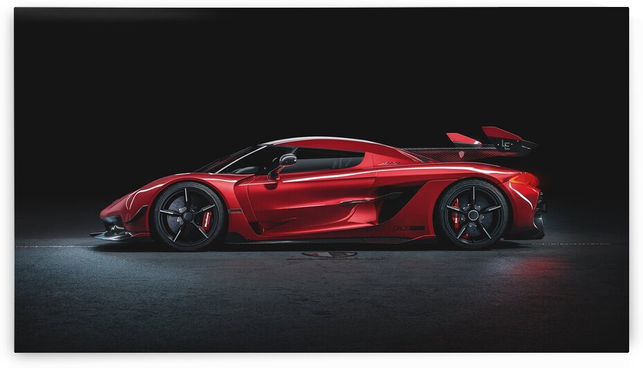 Koenigsegg Jesko Automotive Print by Conceptual Photography