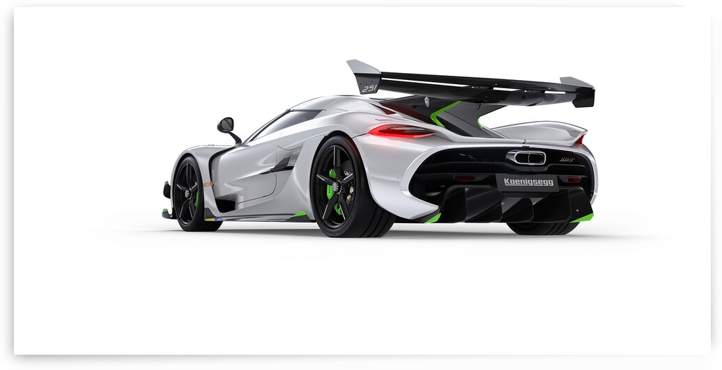 Koenigsegg Jesko Automotive Print by Conceptual Photography