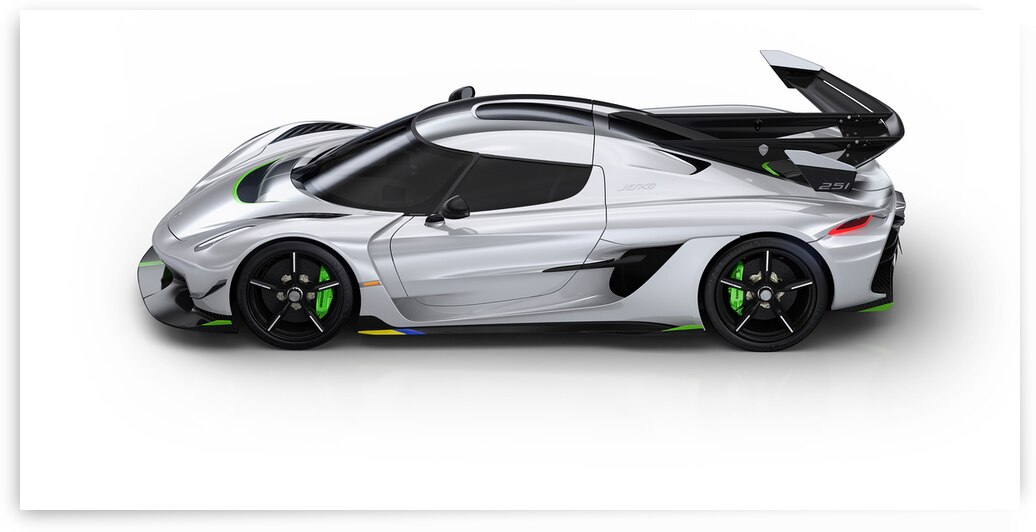 Koenigsegg Jesko Automotive Print by Conceptual Photography