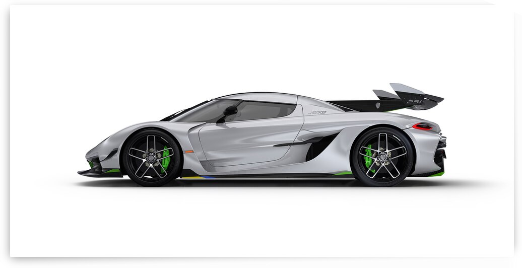 Koenigsegg Jesko Automotive Print by Conceptual Photography