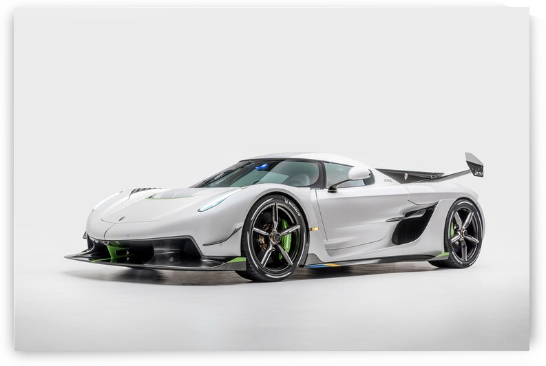 Koenigsegg Jesko Automotive Print by Conceptual Photography