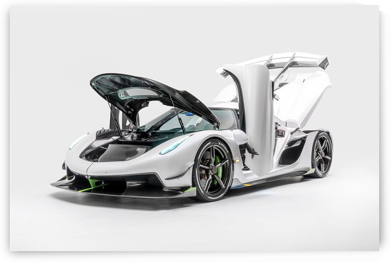 Koenigsegg Jesko Automotive Print by Conceptual Photography