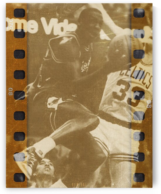 Michael Jordan Filmstrip Art by Row One Brand