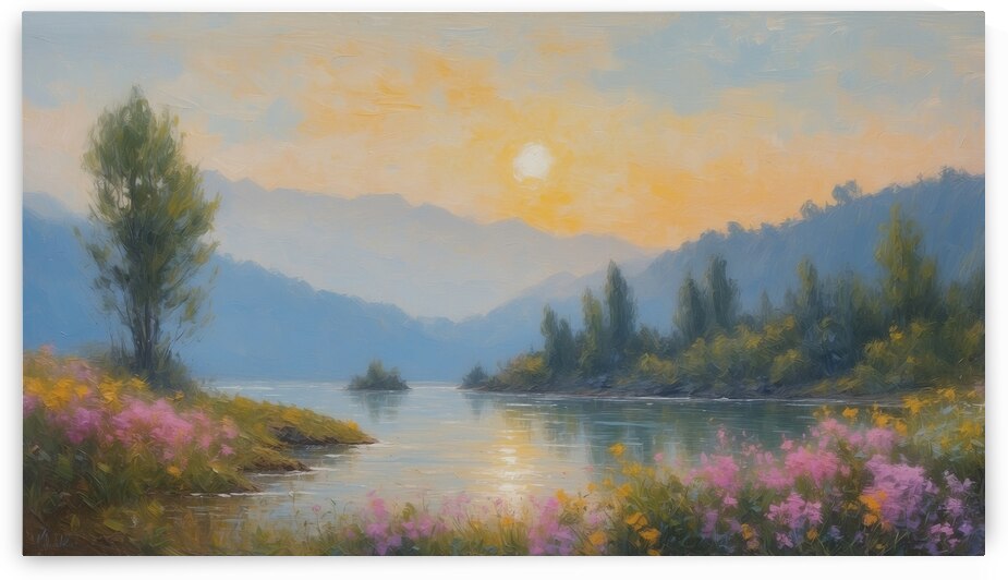 Ode to Romantic Canvas 5 by The Mabazza Foundation 