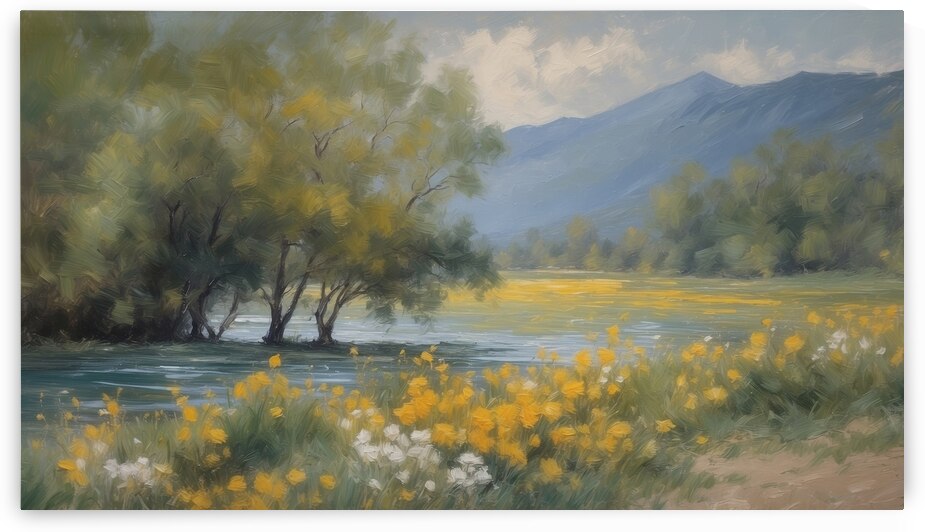 Ode to Romantic Canvas 6 by The Mabazza Foundation 