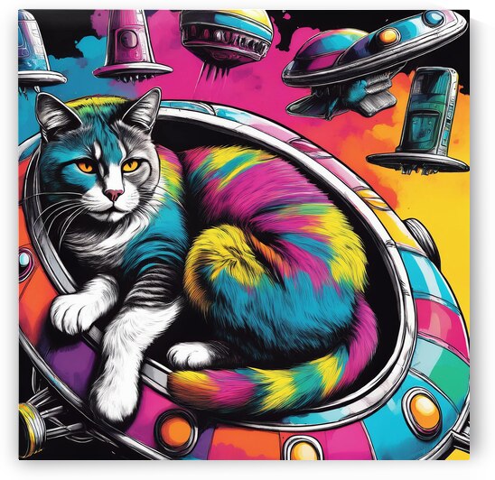 Feline Invasion by Art by Josh