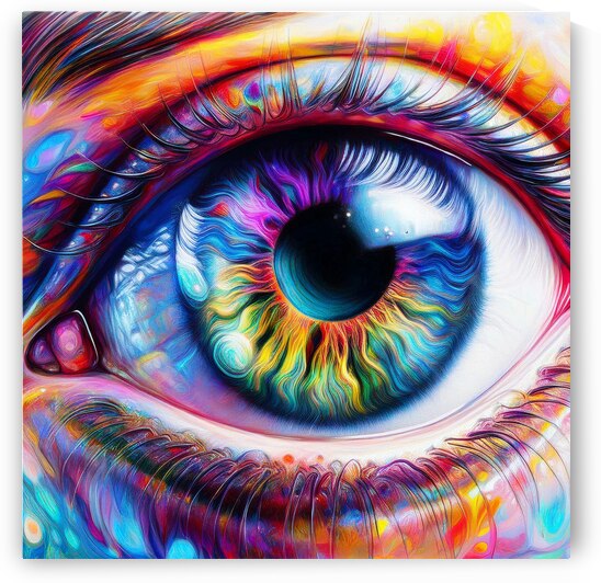 Abstract Eye by Art by Josh
