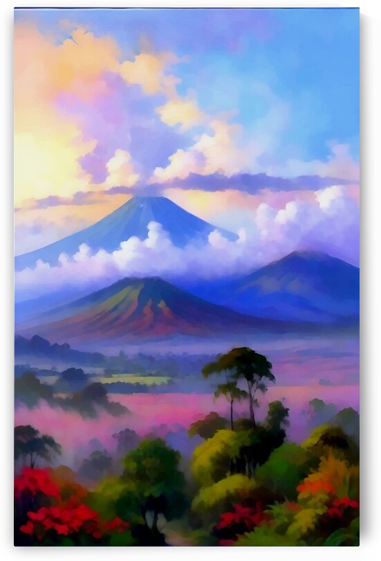 East Java landscape art10k1 by Touristart25