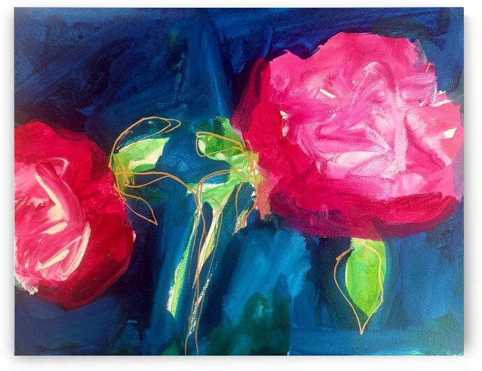Two Sweet Roses by Cheryl Wilson