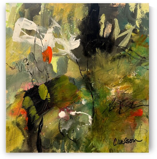 Subtle in Green by Cheryl Wilson