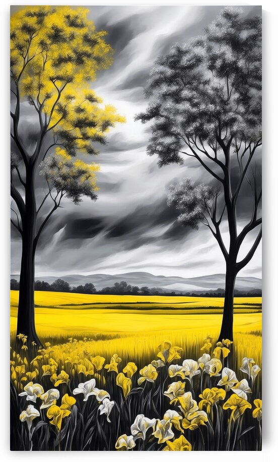 Echoes in Black and Yellow  1 by The Mabazza Foundation 