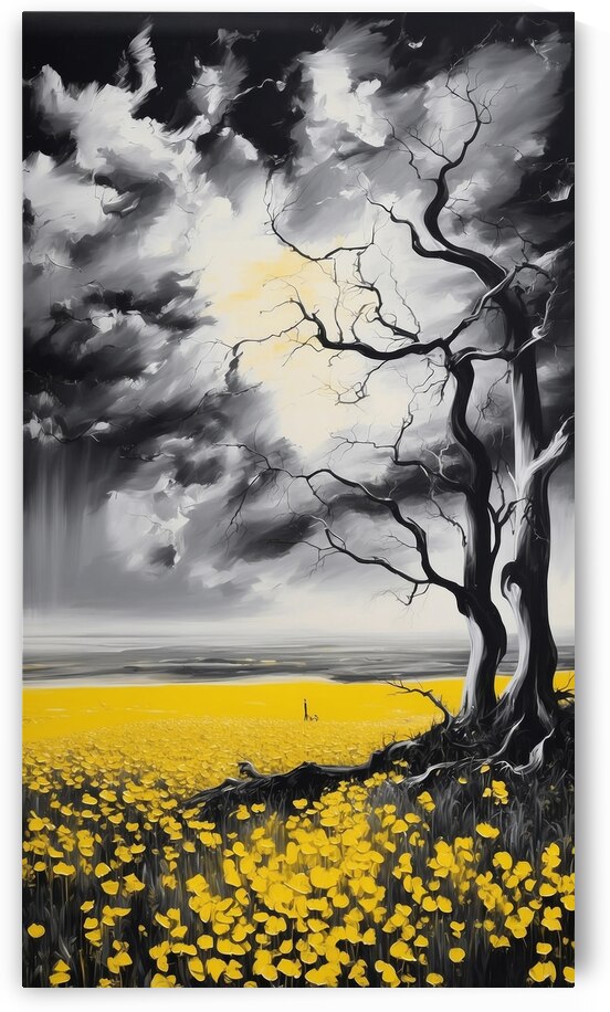 Echoes in Black and Yellow  2 by The Mabazza Foundation 