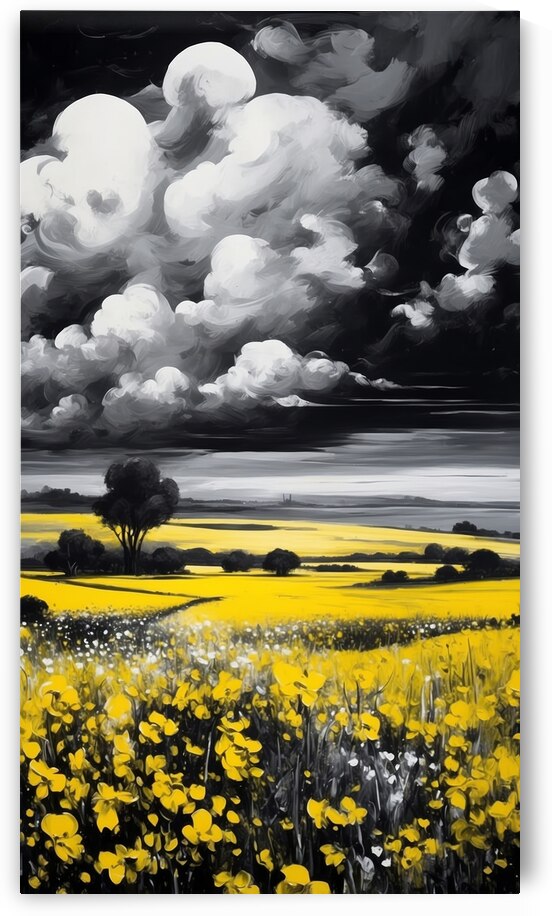 Echoes in Black and Yellow  4 by The Mabazza Foundation 