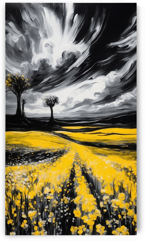 Echoes in Black and Yellow  6 by The Mabazza Foundation 