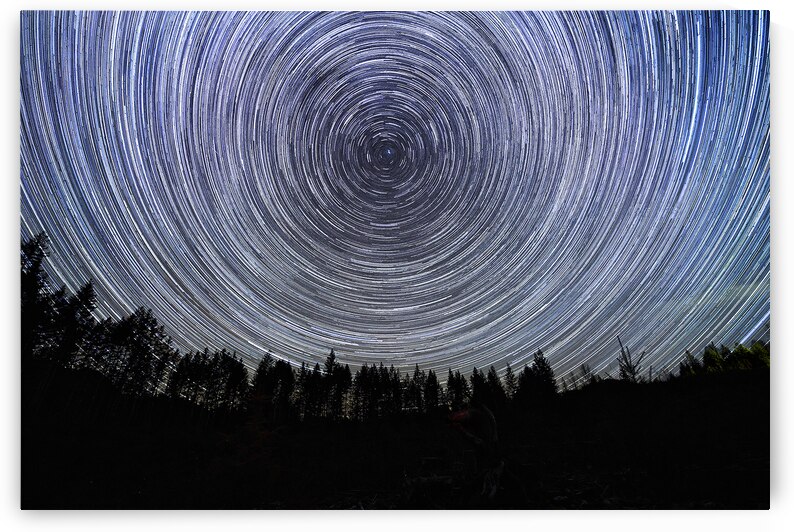 Strathcona Star Trails in Lavender by Kelly Corder