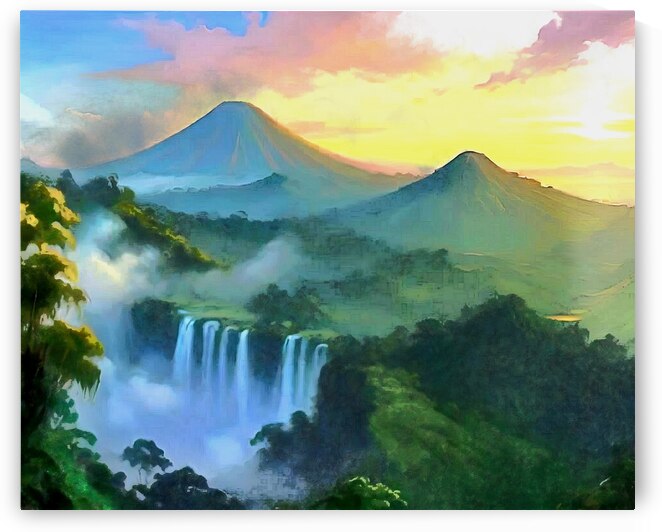 East Java landscape art16k2 by Touristart25