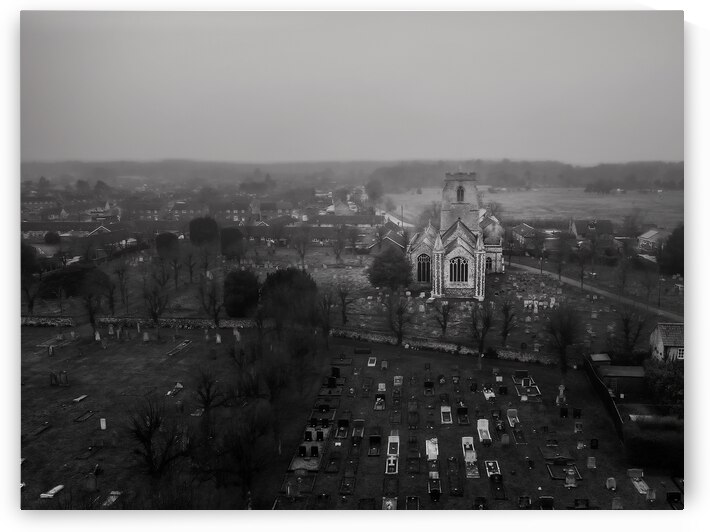Brandon Church from the air by RawBeltPhotos