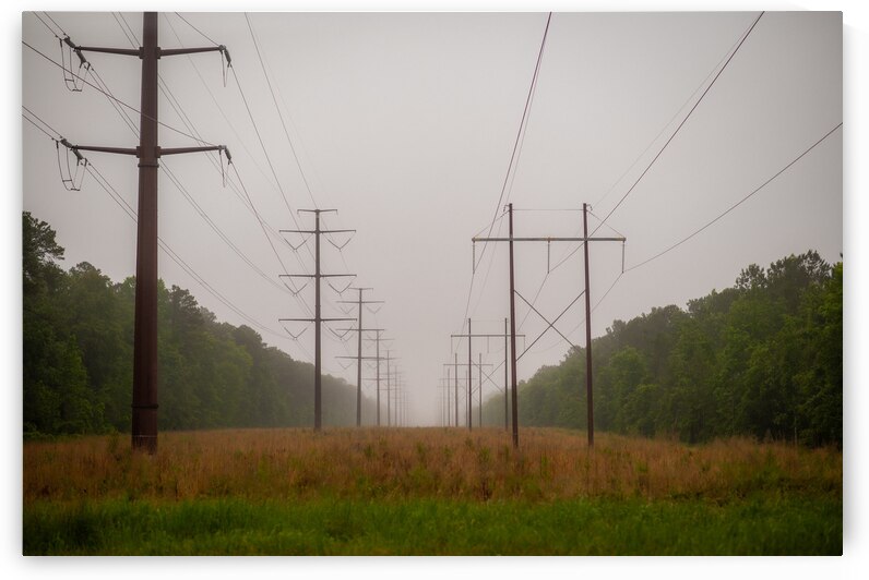 Newport News Power Lines by RawBeltPhotos