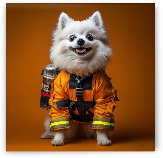 DM-Fire Fighter Dog by Mantegh Studio