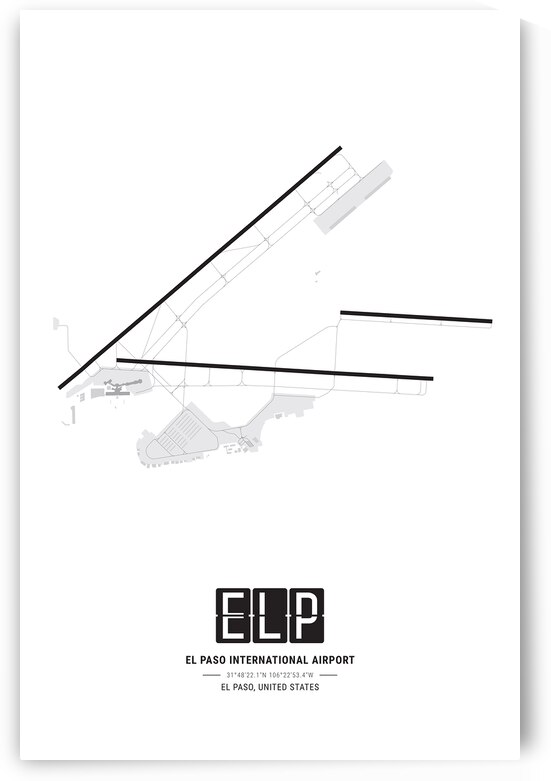 El Paso International Airport by Conceptual Photography