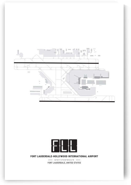 Fort Lauderdale Hollywood International Airport.j by Conceptual Photography