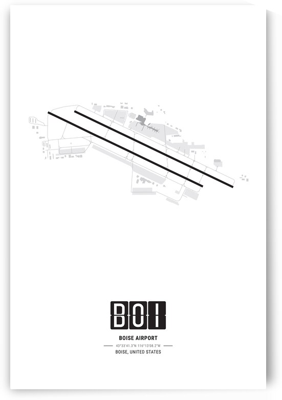 Boise Airport by Conceptual Photography